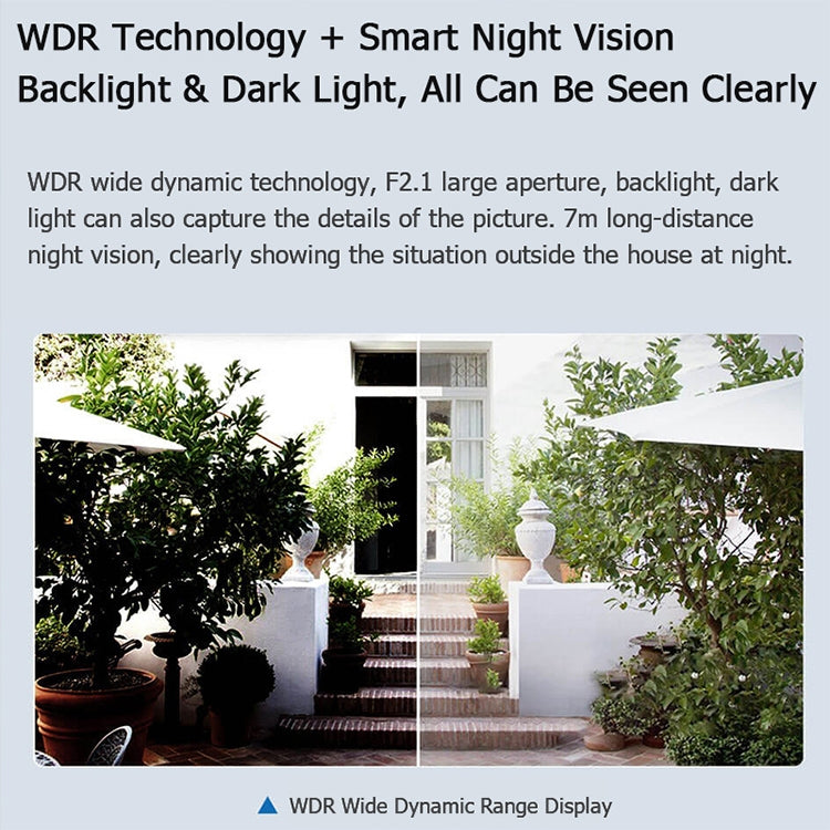 Original Xiaomi Mijia Outdoor HD 1080P WDR Smart IP Camera, Battery Version, Support Night Vision & Humanoid Detection & Intercom Voice, US Plug, Battery Version Original Xiaomi Mijia Outdoor HD 1080P WDR Smart IP Camera, Battery Version, Support Night Vision & Humanoid Detection & Intercom Voice, US Plug, Battery Version